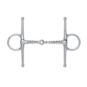Centaur Corkscrew Full Cheek Snaffle